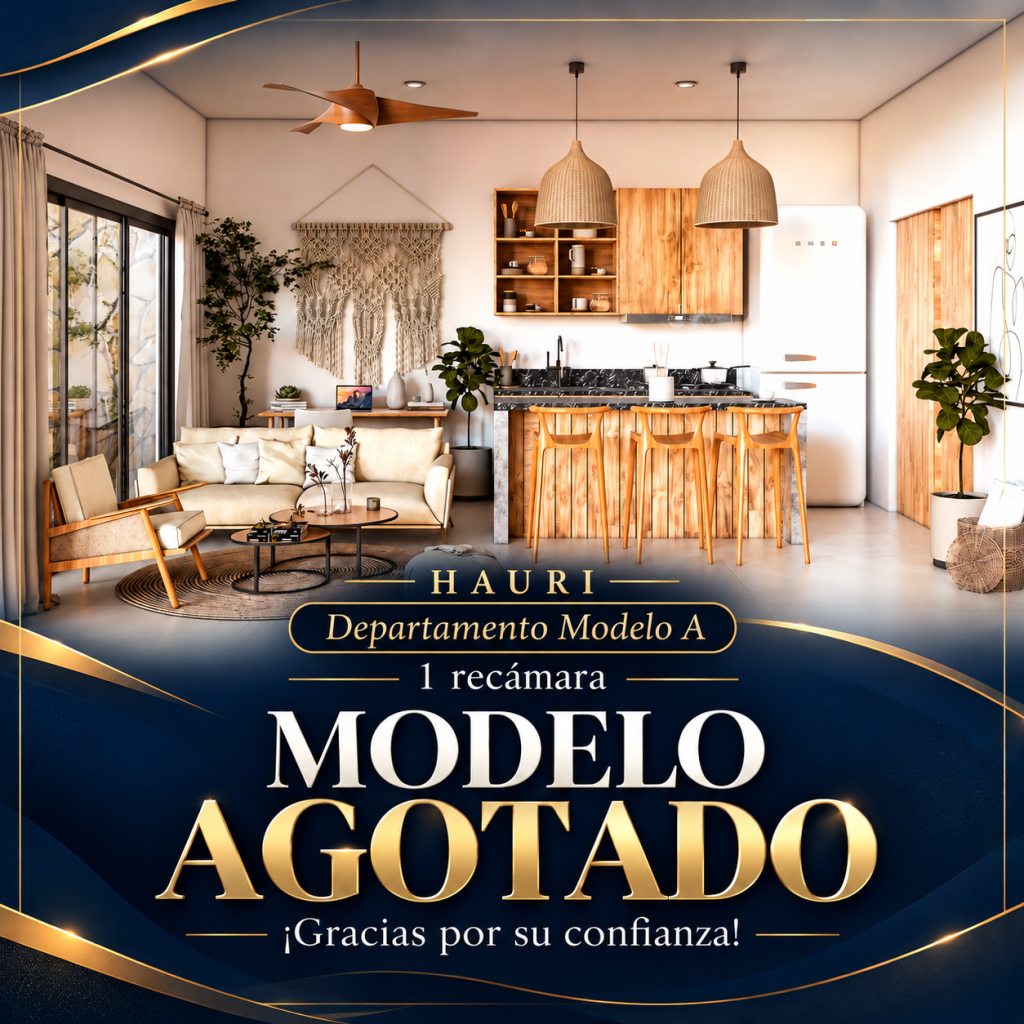 Condominio en La Cruz 1 recamara Modelo A
